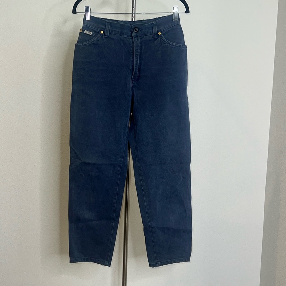 Escada Vintage Garment Washed Mom Jeans